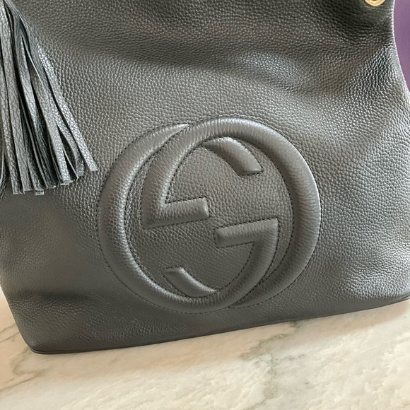 Sold Gorgeous Gucci Soho Tote black - Picture 2 of 16